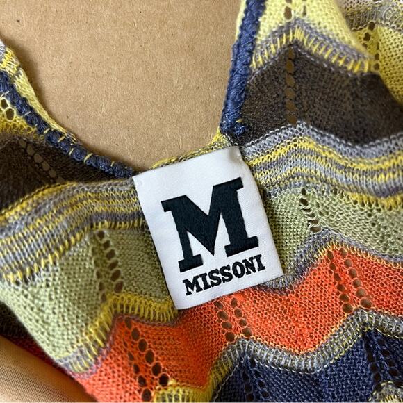 M Missoni Chevron Drawstring Tank Top - Picture 7 of 8